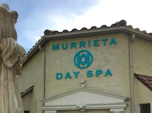 Dimensional Lettering Murrieta Day Spa Murrieta